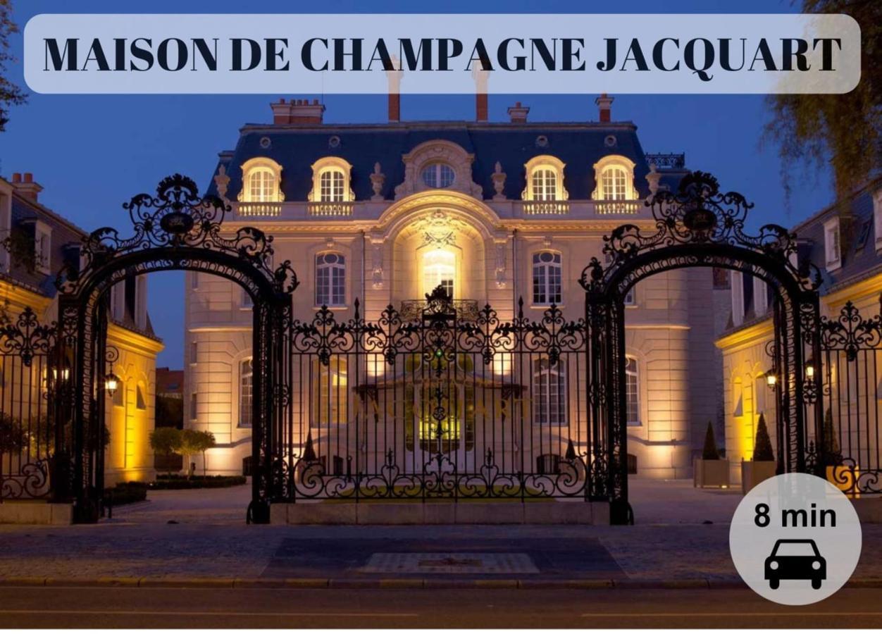 Le Cocon De Reims /Wifi/Commerce /Av De Paris ภายนอก รูปภาพ
