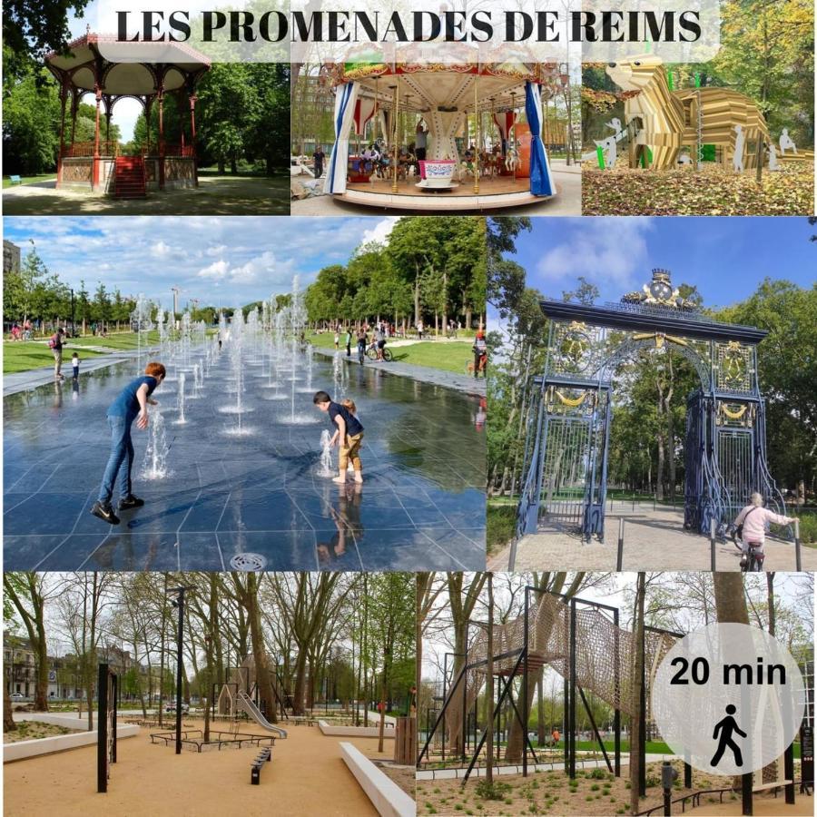 Le Cocon De Reims /Wifi/Commerce /Av De Paris ภายนอก รูปภาพ